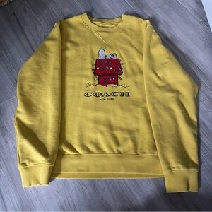 Coach christmas crewneck